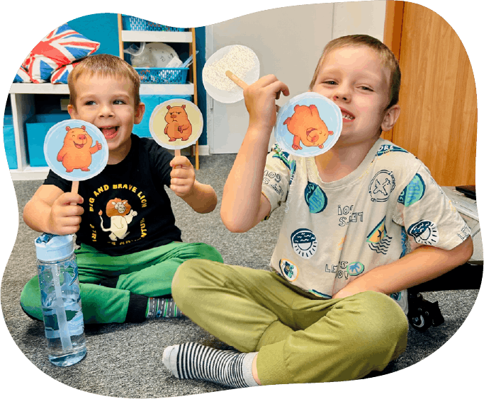 Przedszkolaki uczące się angielskiego w Creative English Toruń