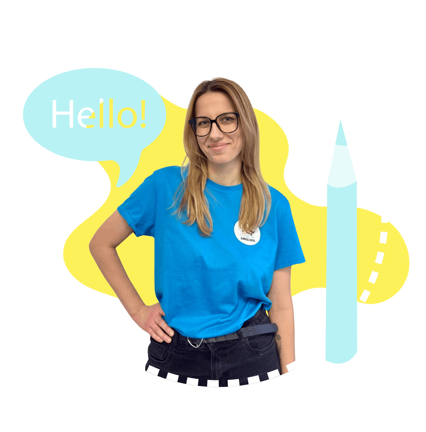 Nauczycielka angielskiego Oliwia z Creative English