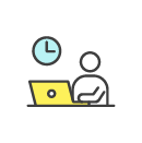 Ikona długości zajęć nauki angielskiego