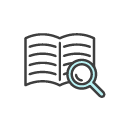 ikona materiałów edukacyjnych do nauki języka angielskiego